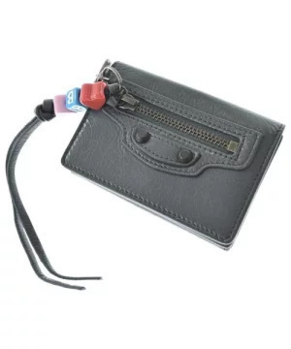 Balenciaga Wallet coin case Wallet Gray